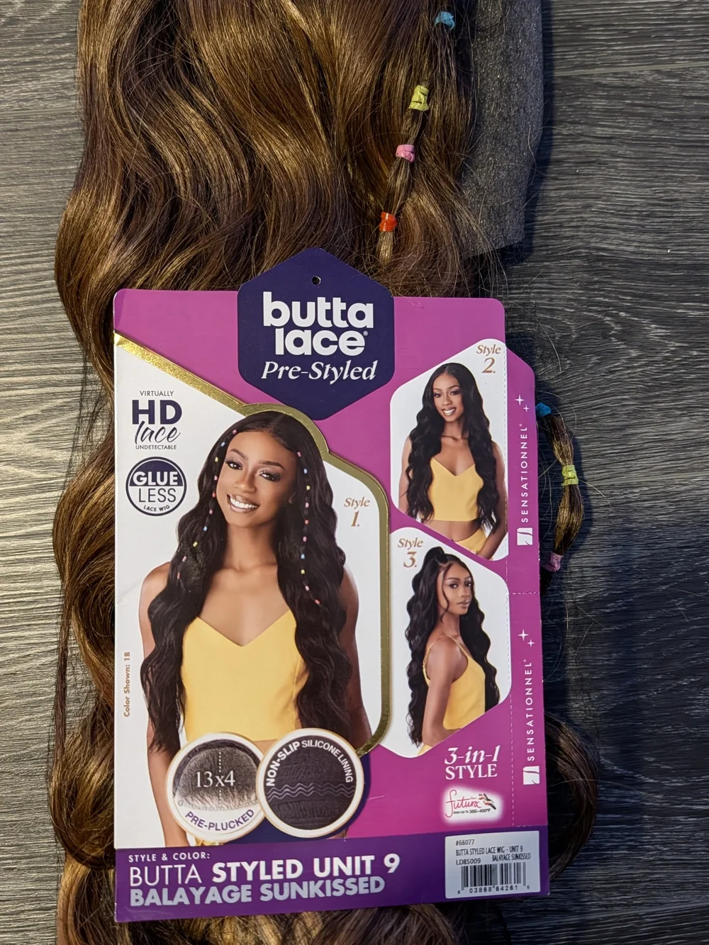 Sensationnel Butta Lace Pre-Styled Glueless 13x4 HD Lace Front Wig - BUTTA